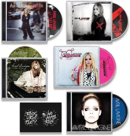 5 CDs - Avril Lavigne - Coleção