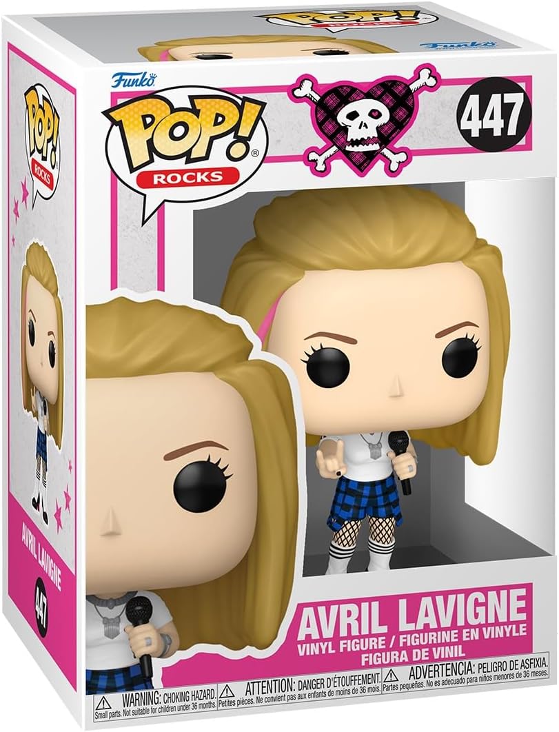 Boneco Funk Pop! Rocks - Avril Lavigne (Girlfriend)