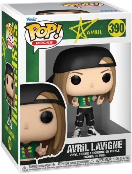 Boneco Funk Pop! Rocks - Avril Lavigne (Sk8er Boi)